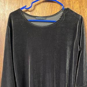 Vintage Green velvet tunic top